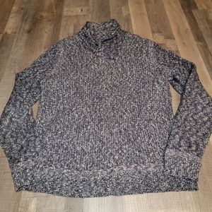 Rag and bone marled cotton knitted sweater size large